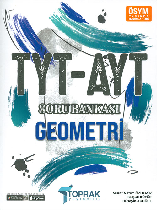 Toprak Yayınları 2024 TYT AYT Geometri Soru Bankası