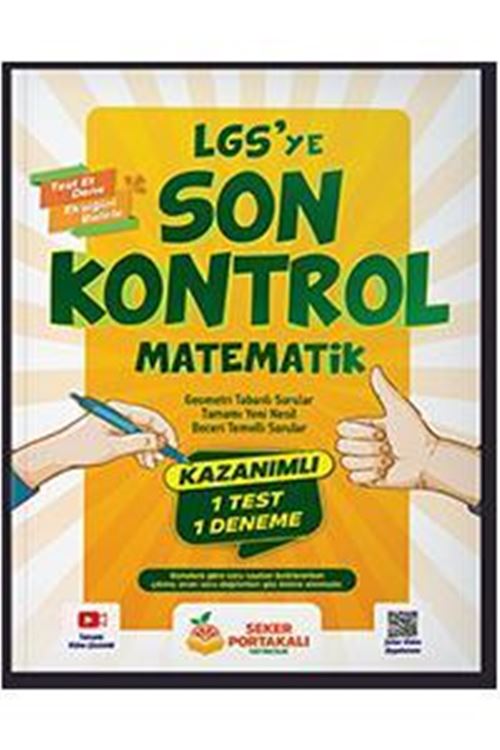 Şeker Portakalı Yayıncılık LGS ye Son Kontrol Matematik