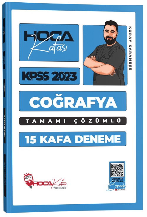 Hoca Kafası 2023 KPSS Coğrafya 15 Kafa Deneme Çözümlü 25 İndirim