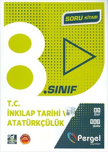 Pergel 8 Sınıf T C İnkılap Tarihi ve Atatürkçülük Soru Kitabı Komisyon 46 İndirim