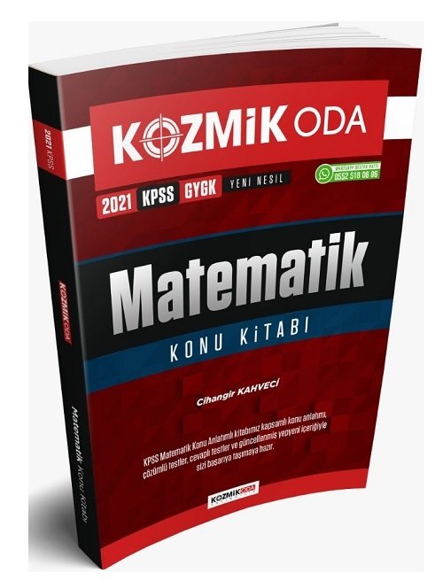 Kozmik Oda 2021 KPSS Matematik Konu Anlatımlı Komisyon 27 İndirim