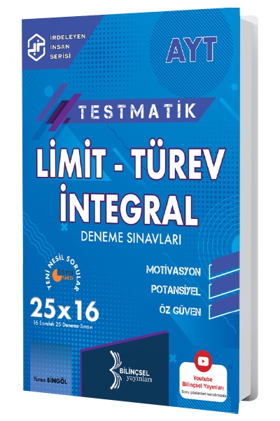 AYT Testmatik Limit Türev İntegral Deneme Sınavları