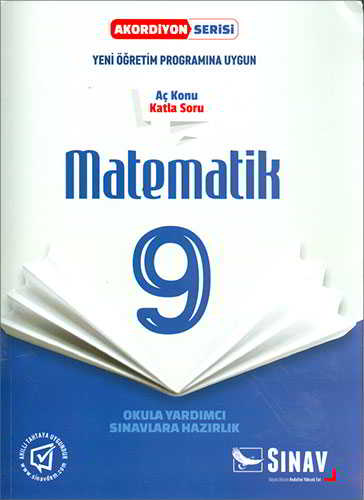 Sınav 9 Sınıf Matematik Aç Konu Katla Soru Akordiyon Serisi Komisyon 20 İndirim