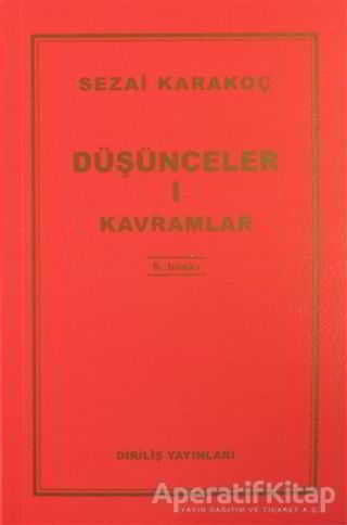 Düşünceler 1 Kavramlar
