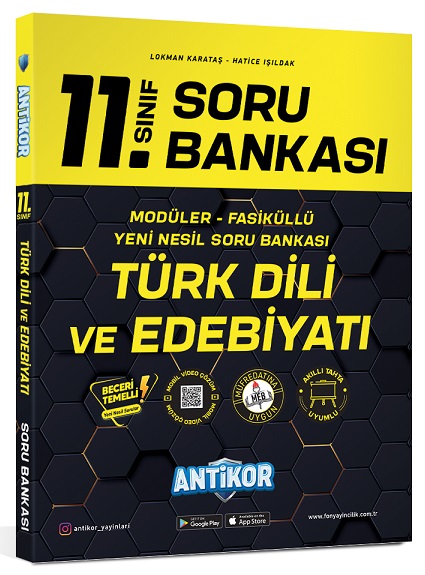 Antikor 11 Sınıf Türk Dili Ve Edebiyatı Soru Bankası