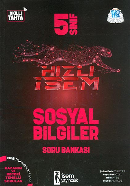 5 Sınıf Hızlı İsem Sosyal Bilgiler Soru Bankası İsem Yayıncılık Komisyon 43 İndirim