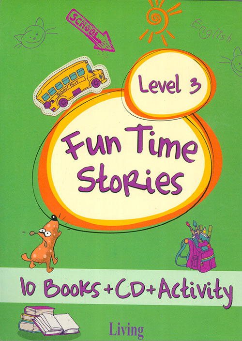 Fun Time Stories Level 3 10 Books CD Activity