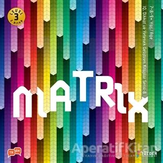 Matrix IQ Dikkat ve Yetenek Geliştiren Kitaplar Serisi 8 Level 3 7 8 9 Yaş