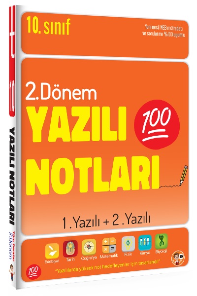 10 Sınıf Yazılı Notları 2 Dönem 1 ve 2 Yazılı