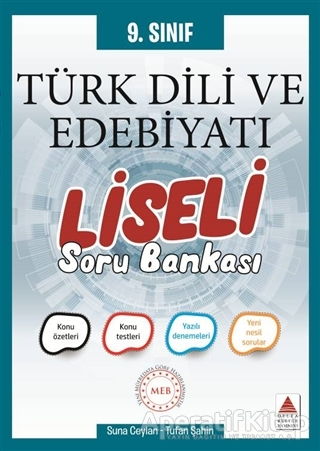 Delta 9 Sınıf Türk Dili ve Edebiyatı Liseli Soru Bankası Tufan Şahin