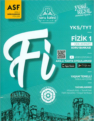 Soru Kalesi TYT Fizik 1 Çek Kopart Akıllı Soru Bankası Föyü Komisyon 30 İndirim