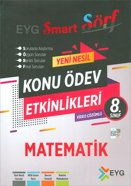 8 Sınıf Matematik Konu Ödev Etkinlikleri Kampanyalı EYG Yayınları Komisyon