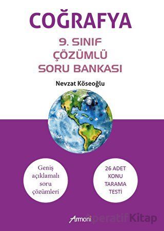 Coğrafya 9 Sınıf Çözümlü Soru Bankası