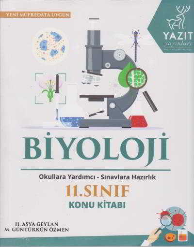 Yazıt Yayınları 11 Sınıf Biyoloji Konu Kitabı Yazıt