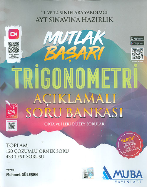 Mutlak Başarı AYT Trigonometri Açıklamalı Soru Bankası