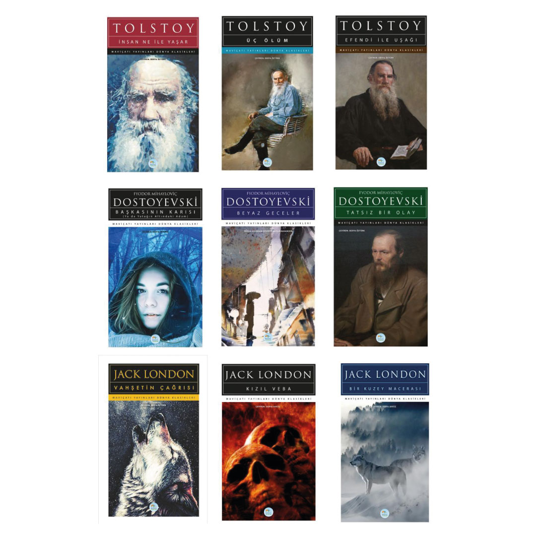 Dünya Klasikleri Seti 10 Kitap 1026 Sayfa Aperatif Kitap Yayınları Lev Nikolayeviç Tolstoy 25 İndirim