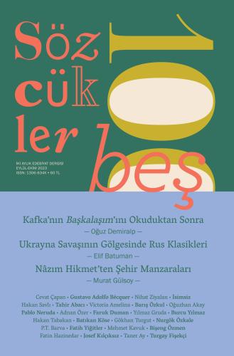 Sözcükler Dergisi Sayı 105 Eylül Ekim 2023