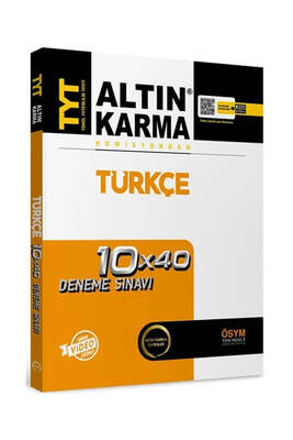 Altın Karma 2022 TYT Türkçe 10 x 40 Branş Deneme