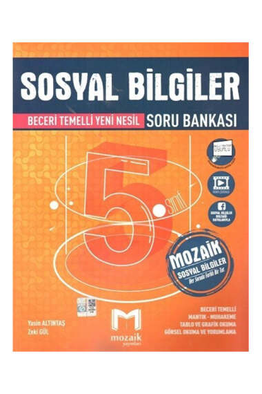 Mozaik Yayınları 2025 6 Sınıf Sosyal Bilgiler Soru Bankası