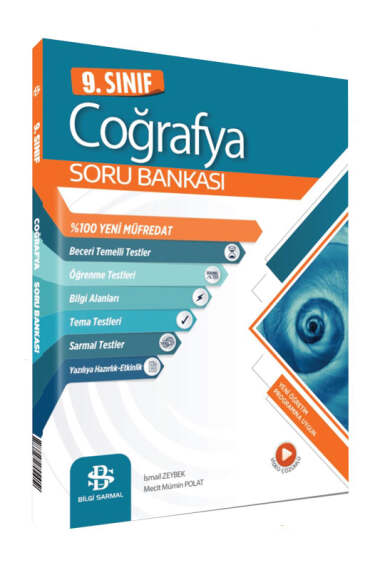 9 Sınıf Coğrafya Soru Bankası Bilgi Sarmal Yayınları