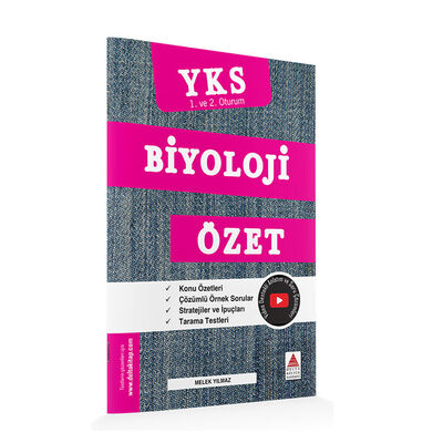 Delta Kültür Yayınları TYT AYT Biyoloji Özet