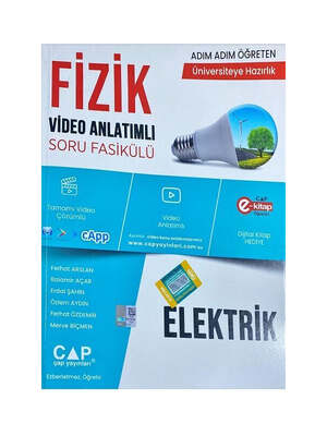 Çap Yayınları Fizik Madde ve Özellikleri Konu Anlatımlı Soru Bankası