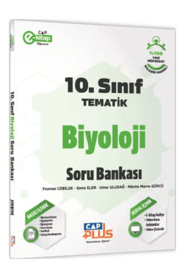 Çap Yayınları 10 Sınıf Biyoloji Tematik Soru Bankası