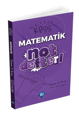 KR Akademi KPSS Matematik Not Defteri Komisyon 50 İndirim