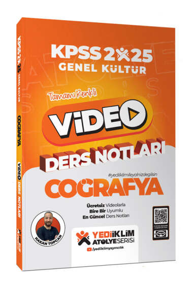 2025 KPSS Atölye Genel Kültür Coğrafya Video Ders Notları
