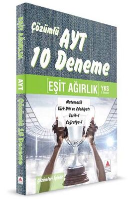 YKS AYT 2 Oturum Eşit Ağırlık Çözümlü 10 Deneme