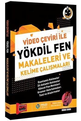 YÖKDİL FEN BİLİMLERİ VIDEO ÇEVİRİ İLE MAKALELER VE KELİME ÇALIŞMALARI YA