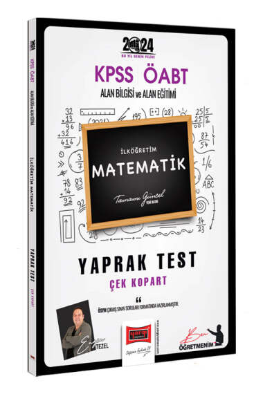 Yargı Yayınları 2024 ÖABT İlköğretim Matematik Öğretmenliği Full Set