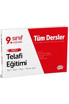 Editör Yayınları 4 Sınıf Tüm Dersler Hızlı Telafi Eğitimi