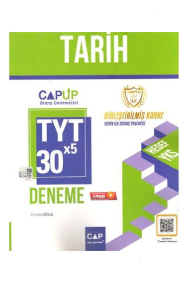 Çap Yayınları TYT Tarih 30 x 5 Up Deneme