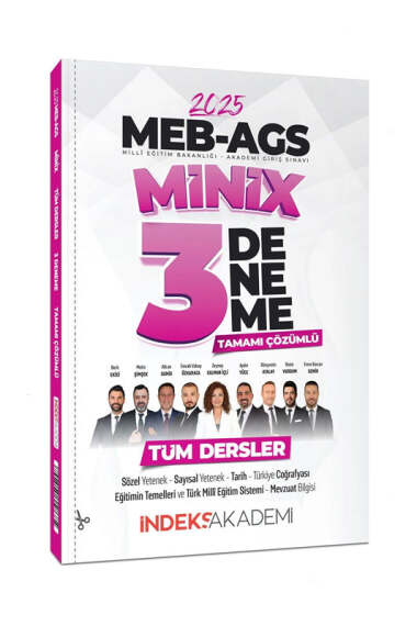 2026 MEB AGS Tüm Dersler Soru Bankası Çözümlü