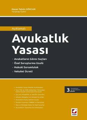 AçıklamalıAvukatlık Yasası