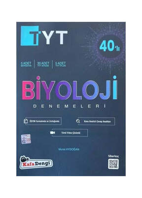 TYT Biyoloji 40 lı Branş Denemesi