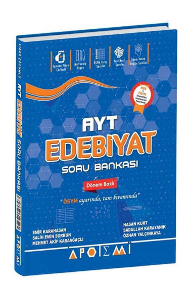 Apotemi Yayınları 2025 AYT Edebiyat Soru Bankası