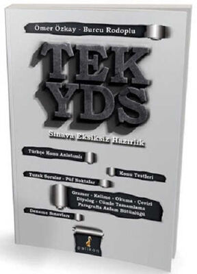 Pelikan Yayınları Tek YDS Sınava Eksiksiz Hazırlık Kitabı