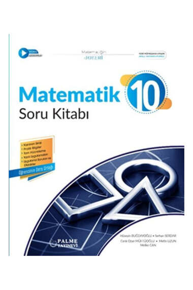 Palme Yayınları 2024 10 Sınıf Matematik Soru Kitabı