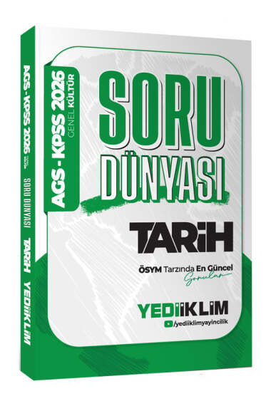 2026 KPSS AGS Genel Kültür Tarih Soru Dünyası