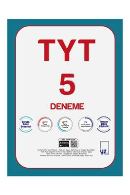 YZ YKS TYT 5 Deneme Sınavı Video Çözümlü