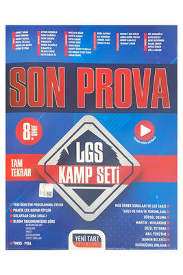 Yeni Tarz Yayınları 8 Sınıf LGS Son Prova Kamp Seti