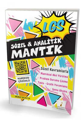 LGS Sözel ve Analitik Mantık Karekod Çözümlü Soru Bankası
