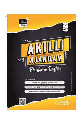 TYT AYT Akıllı Ajandam Planlama Defteri