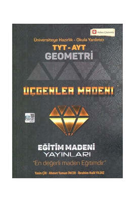 Etkin TYT AYT Uzmanından Geometri Soru Bankası 22 Derste Üçgenler Komisyon 20 İndirim