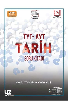YZ YKS TYT AYT Tarih Soru Kitabı