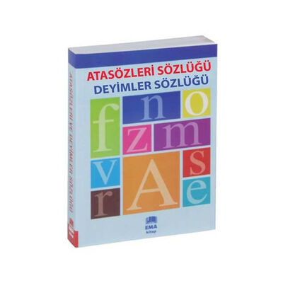 Ema Kitap Atasözleri Sözlüğü Deyimler Sözlüğü