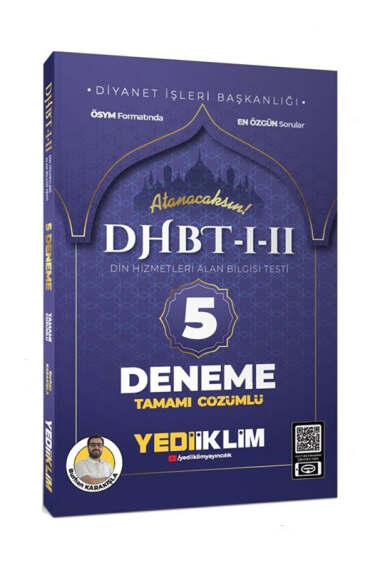 MEB AGS ÖABT Din Kültürü ve Ahlak Bilgisi Tamamı Çözümlü 7 Deneme Sınavı