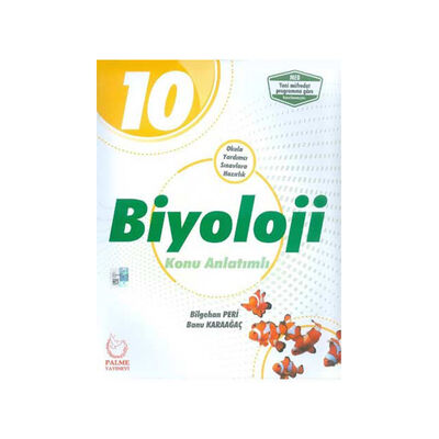 10 Sınıf Biyoloji Konu Anlatımlı Palme Yayıncılık